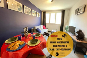 La Loge - Joli T2 proche Longchamp / Centre-ville et Gare - Wifi Netflix